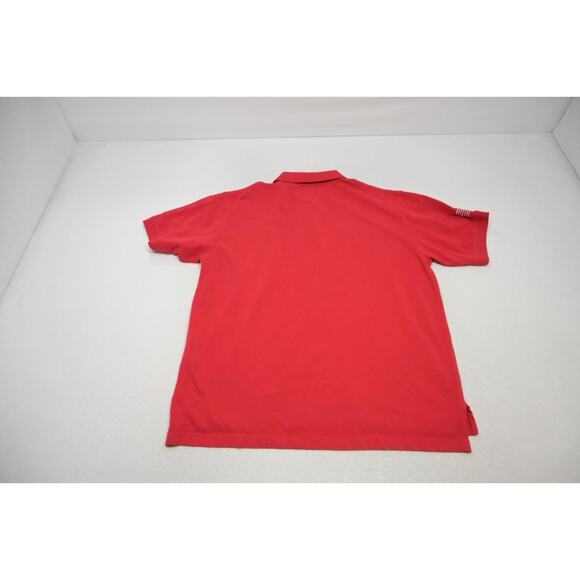 5.11 Tactical Polo Shirt Red Retired Marine Performance Cotton Mens Size XL - Picture 7 of 7